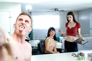 Fiona Frost, Mochi Mona, Brother Love & Oliver Faze - TeamSkeet photo 20