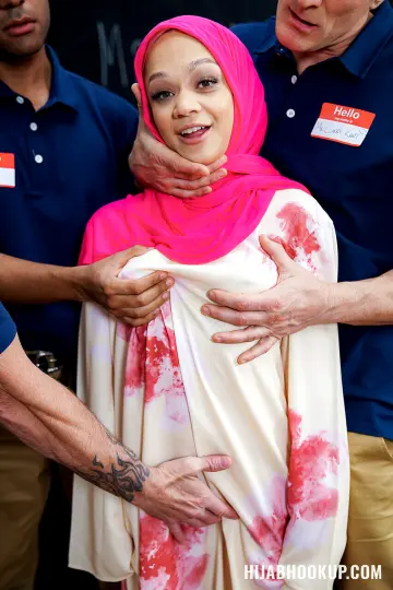 Kiki Cali, Jack Vegas, Clarke Kent & Oliver Davis - Hijab Hookup photo 19