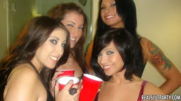 Kitty Bella, Abby Lane, Alyson Westley & Halie James - Mofos photo 14