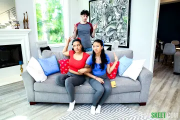 Maya Farrell, Ameena Green & Nick Strokes - StepSiblings photo 13